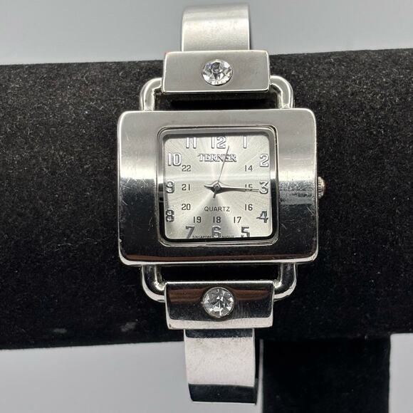 Silver Terner Cuff Watch - Picture 1 of 3